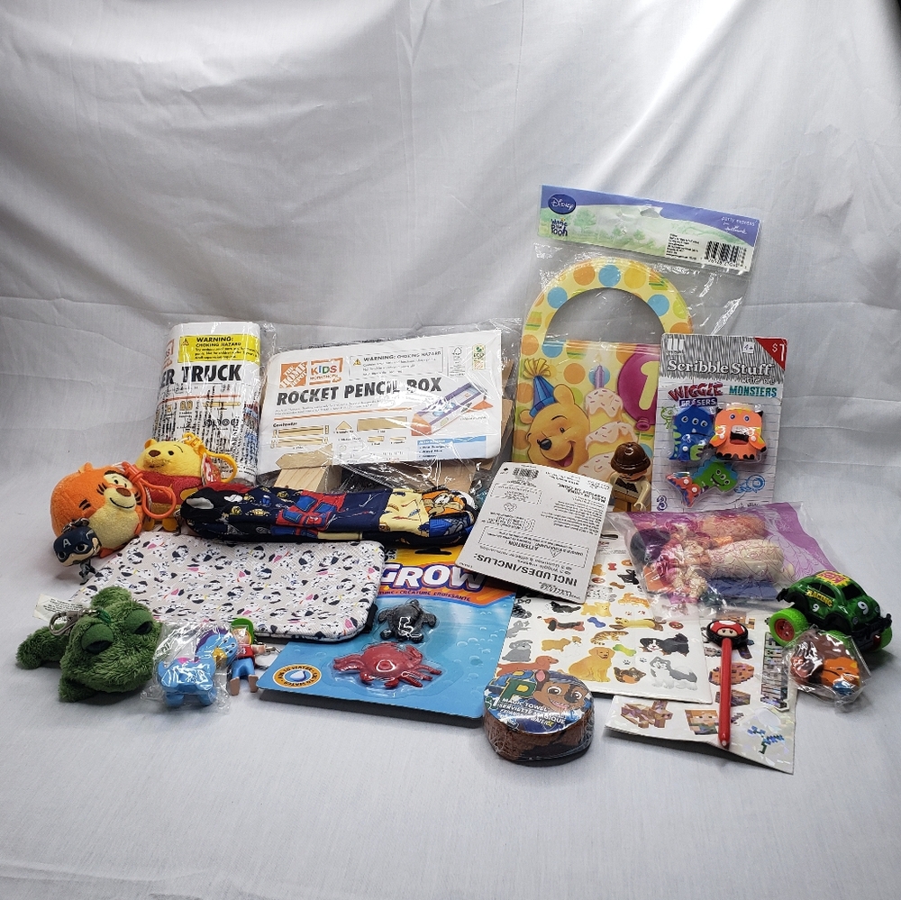 Kids Toy Assortment with Plush and Figures Large Bundle